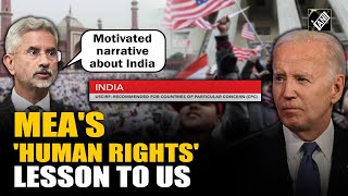 “Biased and motivated report…” MEA rebukes United States’ report on religious freedom in India [upl. by Ardnaet]