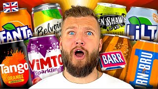 Americans Try BRITISH Drinks For The FIRST TIME [upl. by Ttnerb]