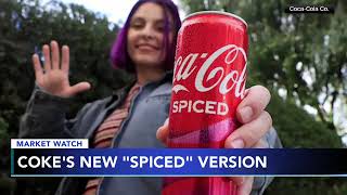 Coke hopes to excite younger drinkers with new raspberryflavored CocaCola Spiced [upl. by Rogozen]