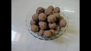 Ragi Peanut Laddu  FingerMilletLaddu  Nachni Laddu  Easy Laddu Recipe  Groundnuts Laddu [upl. by Tamarah]