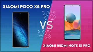 Xiaomi Poco X5 Pro vs Xiaomi Redmi Note 10 Pro Technical Comparison [upl. by Ijat]