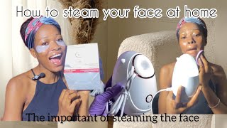 3 reasons why you should steam your face DIY facial steaming at Home benefit of steaming your face [upl. by Oiciruam]