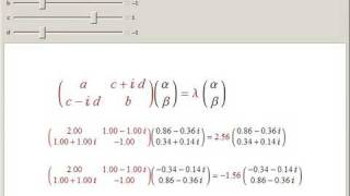 Eigenvalue Problem for 22 Hermitian Matrices [upl. by Yor]