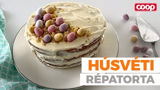 Húsvéti répatorta  Coop recept 🥕 🐰 🤩 [upl. by Nelon]