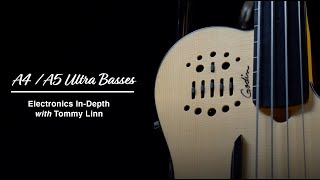 Godin A4 amp A5 Ultra Bass Electronics by TOMMY LINN [upl. by Adlanor]