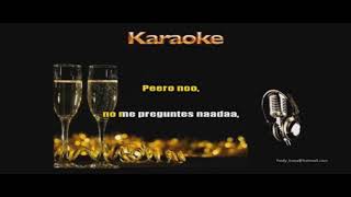 Emborrachame de amor  KARAOKE  ACV  versión Héctor Lavoe tono bajo [upl. by Leboff198]