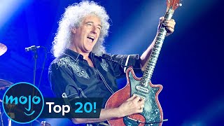 Top 20 Greatest Male Guitarists of All Time [upl. by Ssur]