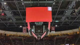 Coyotes 2022 Goal Horn Live from lower level 1 Good Quality [upl. by Alurd]