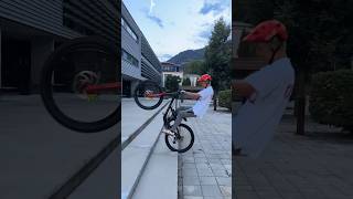 Trials on MTB😳 shorts mtb [upl. by Ahtimat]