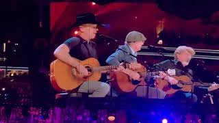 Jimmy Buffett tribute Kenny Chesney James Taylor and Mac McAnally Rock Hall Induction 2024 [upl. by Alul]