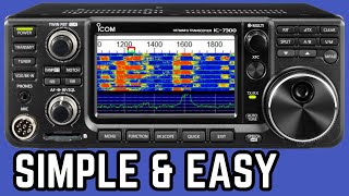 SETUP Your Icom IC7300 for FT8  EASY Beginners Guide [upl. by Xever]