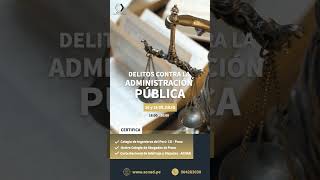 DELITOS CONTRA LA ADMINISTRACIÓN PÚBLICA [upl. by Netnilc231]