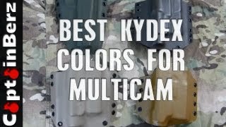 Kydex on Multicam Which Colors Blend [upl. by Tammie987]