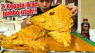 BUSET NEMU GULAI KEPALA IKAN SUPER JUMBO LANGGANAN PEJABAT [upl. by Cedell646]