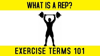 WHAT IS A REPETITION IN EXERCISE  REPS amp SETS EXPLANATION [upl. by Bullivant]