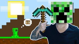 E SE VOCÃŠ JOGASSE COM O CREEPER NO MINECRAFT JOGOS FAKE DE MINECRAFT [upl. by Entirb]