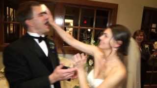 Slow Motion Wedding Cake Smashing Compilation [upl. by Hephzibah]