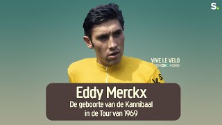 De geboorte van de Kannibaal Eddy Merckx wint de Tour in 1969 [upl. by Ettennaej306]