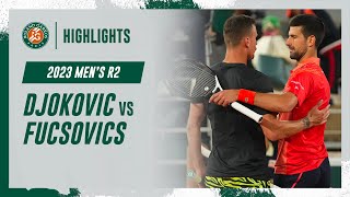 Djokovic vs Fucsovics Round 2 Highlights  RolandGarros 2023 [upl. by Odella]