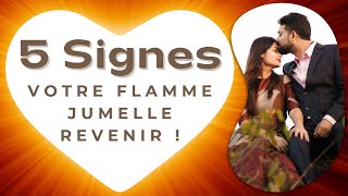 Préparezvous  5 Signes que votre Flamme Jumelle est sur le point de Revenir  💫🙏💜 [upl. by Nnylsoj]