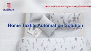 2024 Home Textile Automation Solution [upl. by Legnalos852]