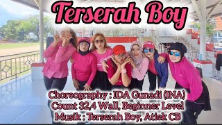 TERSERAH BOY LINE DANCEIDA GUNADIMOMS LINE DANCE [upl. by Notyal]