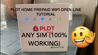 PLDT Home Prepaid Openline tutorial Any Sim [upl. by Godden682]