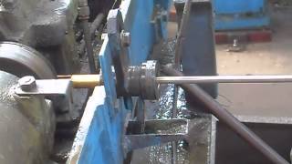 Centerless grinding machine SCHUMAG model 589 1 [upl. by Niasuh]