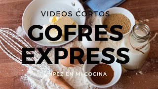 Gofres de avena express [upl. by Soisanahta458]