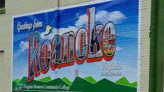 Views of Various Murals around Roanoke Virginia [upl. by Asseram]