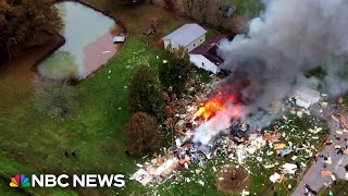 Investigation underway in Ohio home explosion that killed two injured one [upl. by Troyes685]