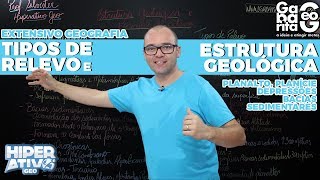 Geografia pro Enem  Tipos Formas e Estrutura do Relevo [upl. by Bruno]