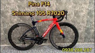 Pina F14 cấu hình Shimano R7020 vành pricenton6560 giá mềm [upl. by Dnomder762]