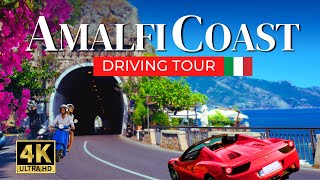 4K Amalfi Coast Drive Italys Breathtaking Hidden Gems 🇮🇹 [upl. by Dallis]