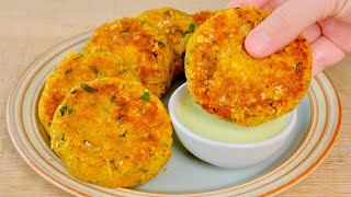 These lentil patties are better than meat Protein rich easy patties recipe Vegan [upl. by Seuqcaj853]