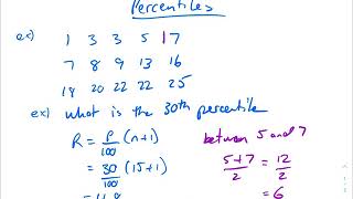 How to calculate Percentiles [upl. by Limaa]