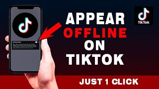 How to Appear Offline on Tiktok 2024  Appear Offline Tiktok  Quick Guide [upl. by Henning]