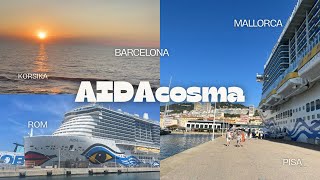 AIDAcosma ⛴️☀️ mediterrane Schätze VLOG 10 [upl. by Repsaj]