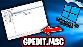 AVOIR GPEDITMSC SUR WINDOWS 1011 FAMILLEUNILINGUE 2021 [upl. by Namreh]