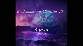 Daily Dose of the Word Ecclesiasticus Chapter 40 [upl. by Sudbury]