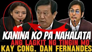 Tawanan SA congreso Cong acop nakahata Kay Casandra ong na may pag tingin kay Cong Dan [upl. by Huggins]