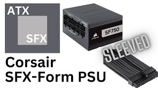 Corsair SF750 Netzteil PSU im SFXFormfaktor Unboxing amp Review UNCUT [upl. by Doggett531]