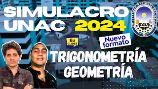 🔴 Solucionario de TRIGONOMETRÍA GEOMETRÍA Simulacro Universidad Nacional del Callao 2024 2 [upl. by Takeshi406]