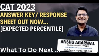 CAT 2023 Answer Key Live Now  Expected Percentile in CAT 2023  What Next [upl. by Eixid134]