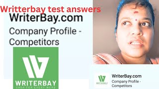 Writerbay Test Answers  Writerbay Writerbay real or fake  Writerbay Review writerbay earnmoney [upl. by Heyes]