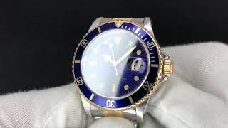 Rolex 16613 Submariner Date 1990 Purple Dial [upl. by Eiramassenav]