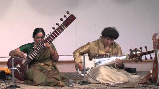 Devi Navaratri 2013  Hindustani Jugalbandi by Manju Mehta amp Partho Sarathy [upl. by Ecidnak]