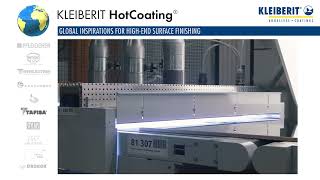 KLEIBERIT HotCoating®  Global inspirations for highend surface finishing [upl. by Nanete]