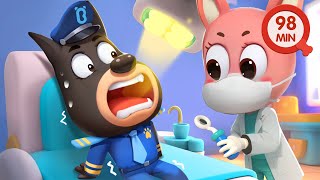 Going to the Dentist  Good Habits for Kids  Kids Cartoons  Sheriff Labrador [upl. by Tawsha]