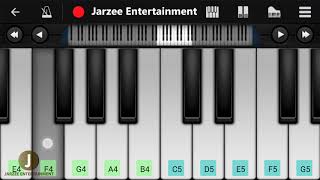 Paniyon Sa Satyameva Jayate Atif Aslam  Mobile Perfect Piano Tutorial  Jarzee Entertainment [upl. by Ut283]